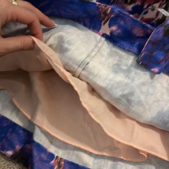 Zimmerman high Tide Frilled Mini Dress In Floral Print - Picture 8 of 8